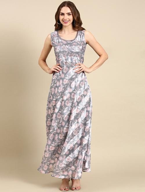 women's flared kurta - 19665029 - Very Small Image - 1