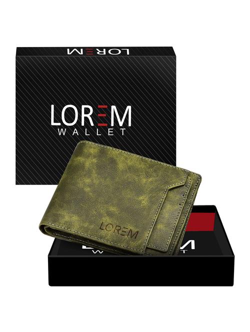 green leatherette wallet - 19690858 - Very Small Image - 1