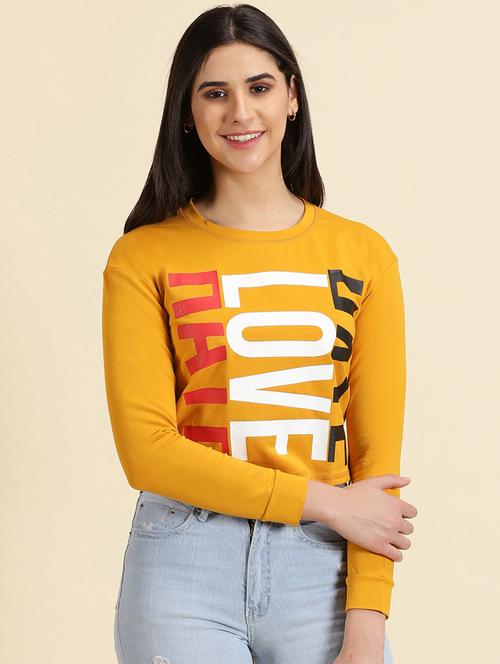 women's straight round neck top - 19699115 - Very Small Image - 1