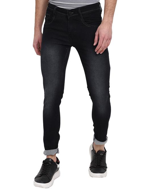 mens slim fit plain jeans - 19701520 - Very Small Image - 1