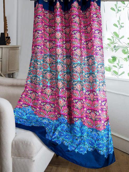 cortina designer eyelet printed home curtains - 19779780 - Very Small Image - 1