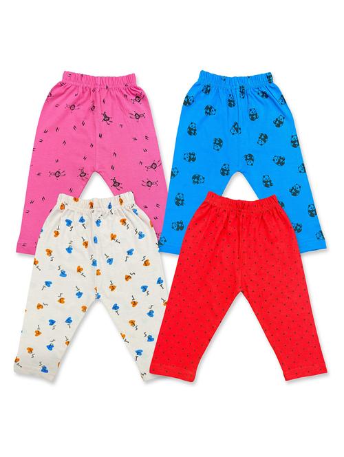 girls printed nightwear pyjama set combo - 19955800 - Very Small Image - 1