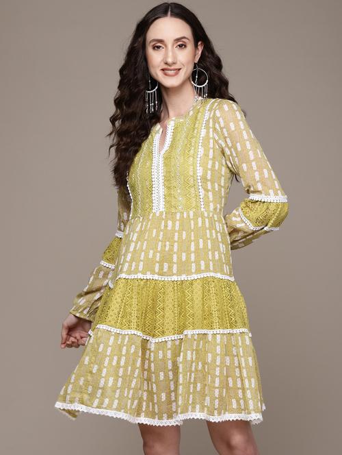 women's tiered dress mini dress - 20002507 - Very Small Image - 1