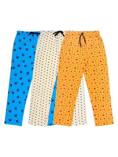 boys pack of 3 printed track pants - 20044917 - Very Small Image - 1
