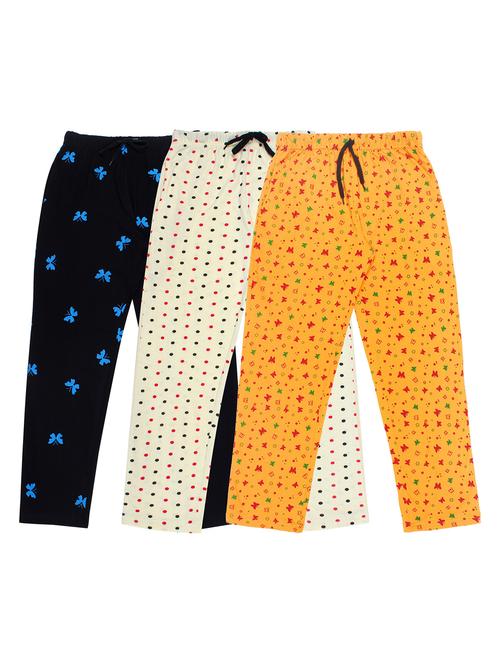 boys pack of 3 printed track pants - 20044928 - Very Small Image - 1