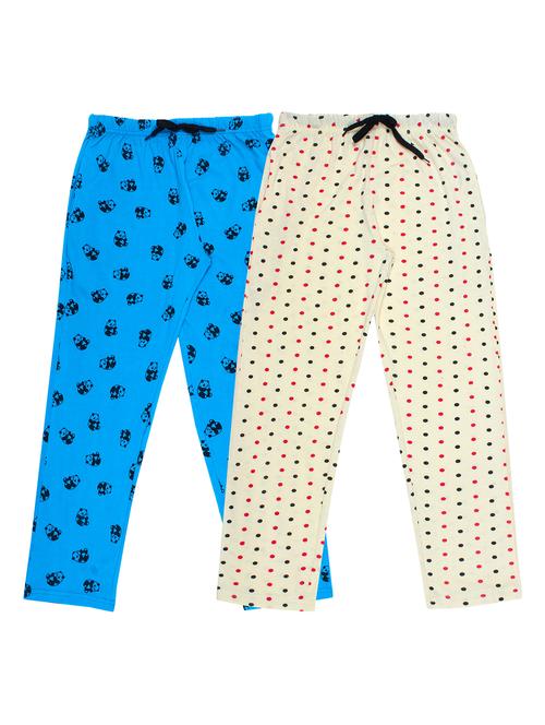 boys pack of 2 printed track pants - 20044970 - Very Small Image - 1