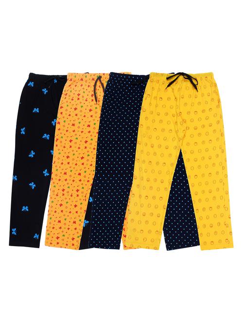 girls pack of 4 printed nightwear pyjamas - 20045022 - Very Small Image - 1
