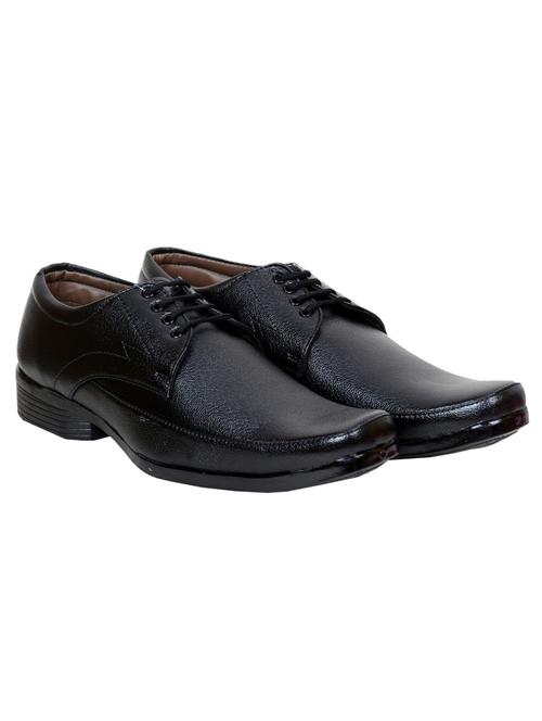 black lace-up derby shoes - 20110958 - Very Small Image - 1