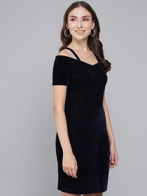 women's bodycon solid dress - 20290088 - Very Small Image - 1