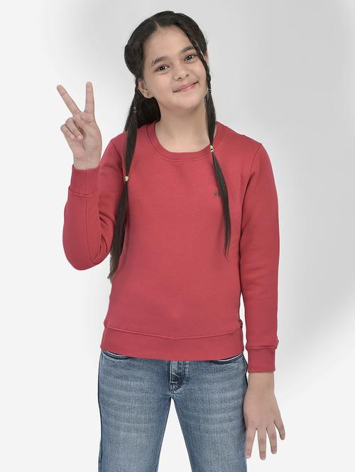 placement print round neck sweatshirt - 20295925 - Very Small Image - 1
