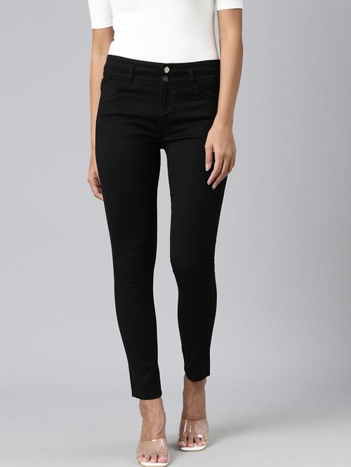 women's plain slim fit jeans - 20383242 - Very Small Image - 1