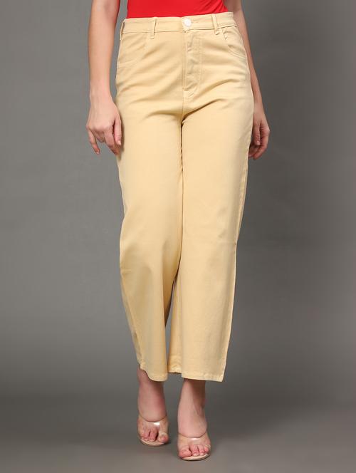women's plain straight fit jeans - 20386573 - Very Small Image - 1