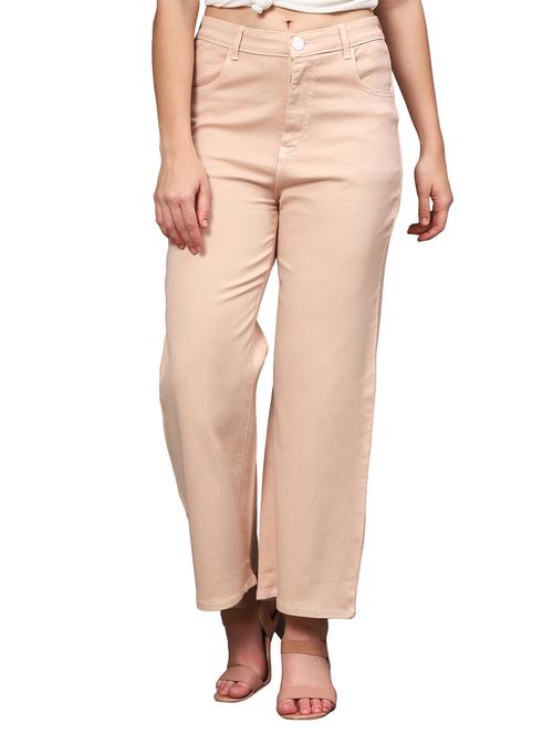 women's plain straight fit jeans - 20386657 - Very Small Image - 1