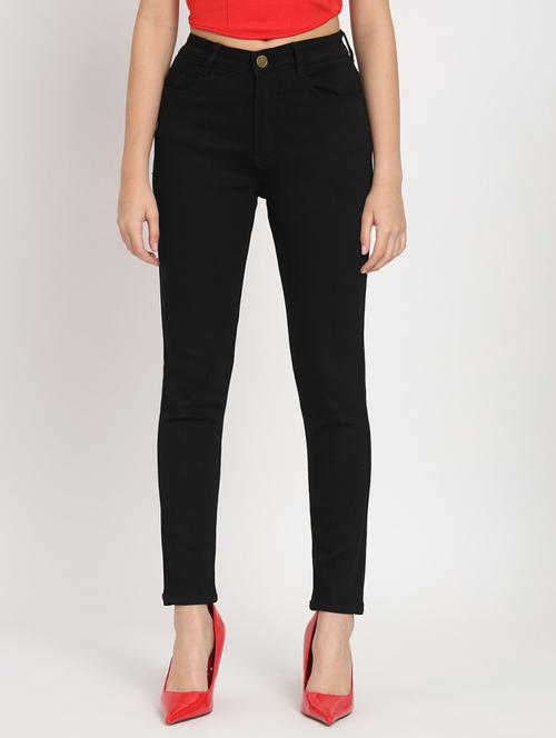 women's plain slim fit jeans - 20483871 - Very Small Image - 1