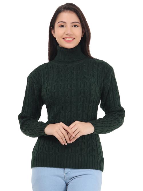 women self design long sleeve pullover - 20512254 - Very Small Image - 1