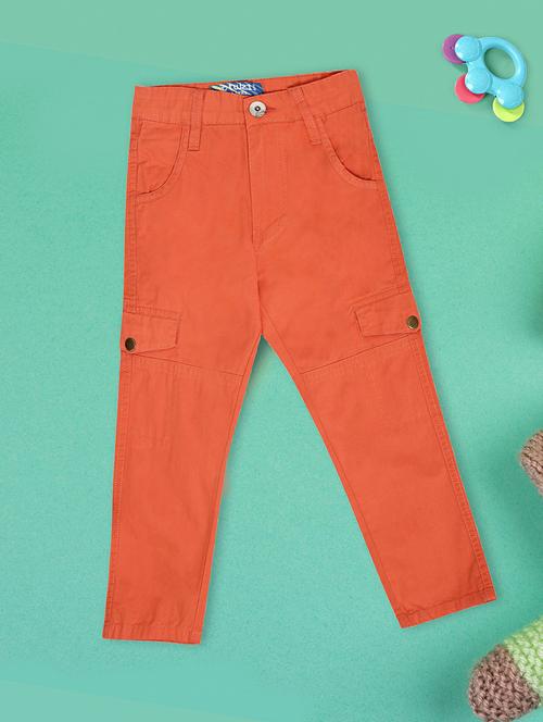 orange cotton solid cargo - 20595482 - Very Small Image - 1