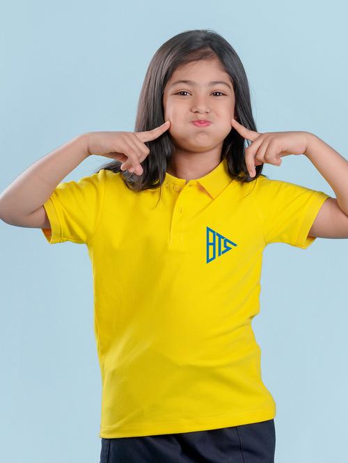 girls placement print cotton tee - 20684415 - Very Small Image - 1
