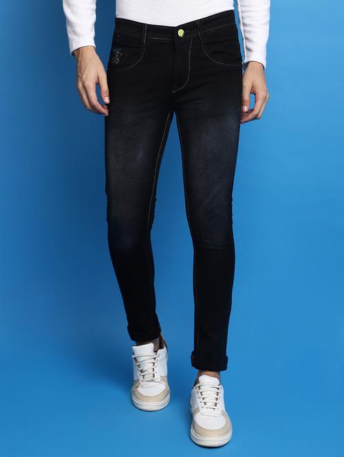 mens slim fit plain jeans - 20686923 - Very Small Image - 1