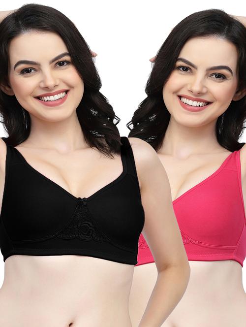 multi colored hosiery tshirt bra - 21018342 - Very Small Image - 1