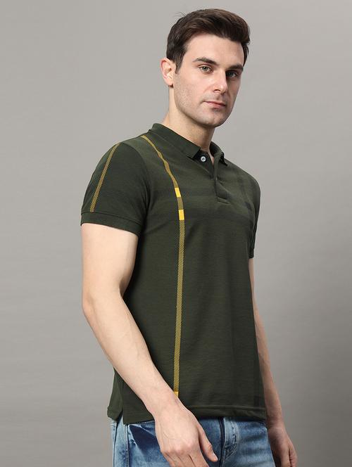 men checkered cotton polo t-shirt - 21055517 - Very Small Image - 1
