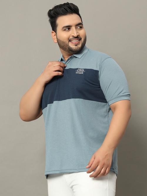 men plus size polo t-shirt - 21338242 - Very Small Image - 1