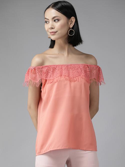pink solid with work straight top - 21461417 - Very Small Image - 1