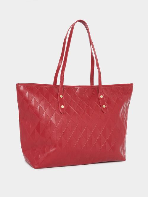women red pu handbag - 21494354 - Very Small Image - 1