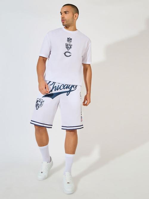 men typographic print t-shirt and short co-ord set - 21505964 - Very Small Image - 1