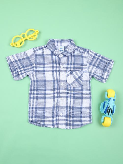 boys self design short sleeve shirts - 21519937 - Very Small Image - 1