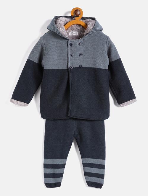 kids long sleeves sweater with joggers set - 21522663 - Very Small Image - 1