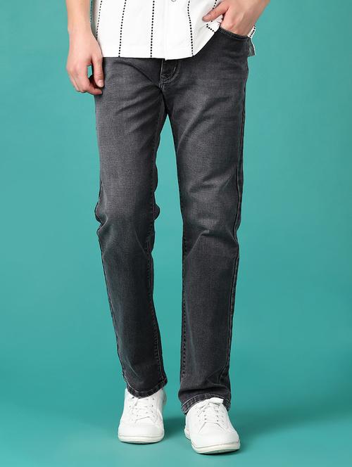 grey cotton jeans - 21536399 - Very Small Image - 1