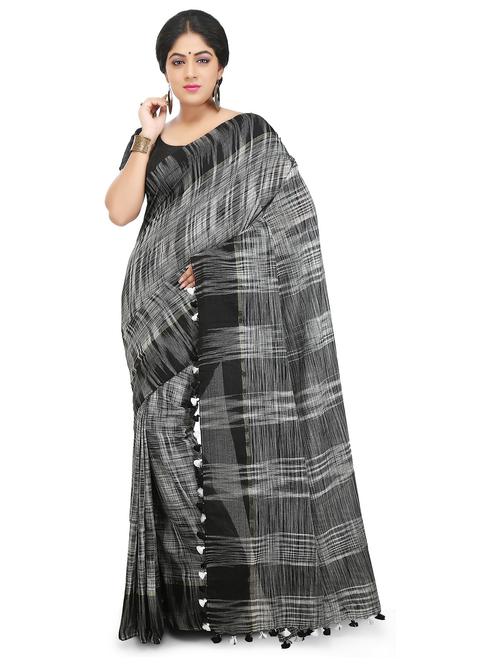 women self design handloom saree - 21537255 - Very Small Image - 1
