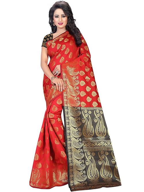 women zari work banarasi saree - 21543845 - Very Small Image - 1