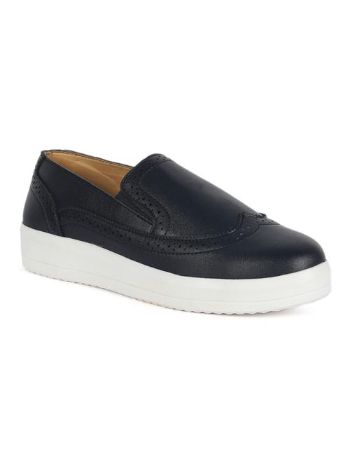 women black slip on loafer - 21582907 - Very Small Image - 1