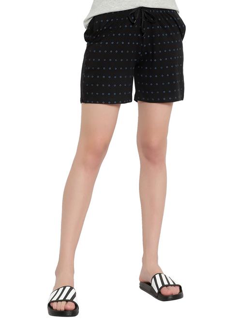 women printed loungewear shorts - 21591353 - Very Small Image - 1