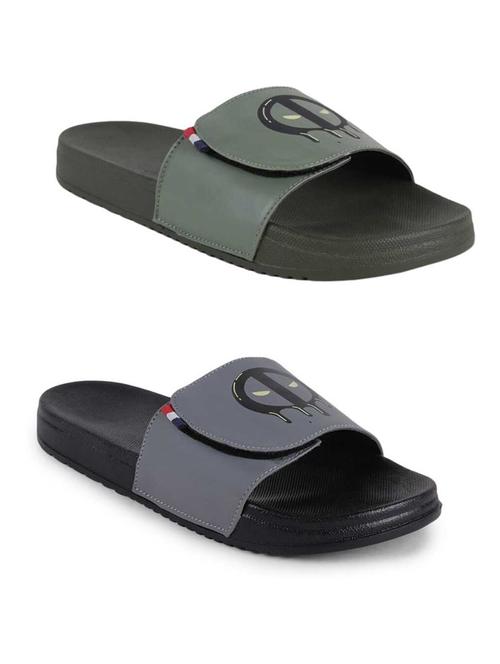 men's pack of 2 comfortable slide set - 21616325 - Very Small Image - 1