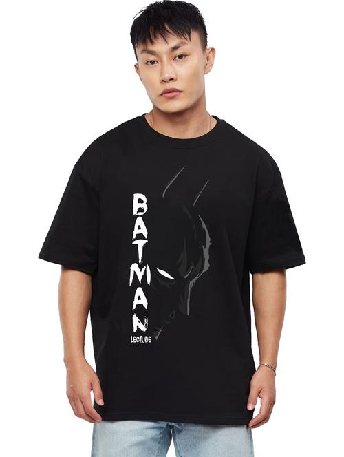 men round neck printed oversized t-shirt - 21621861 - Very Small Image - 1