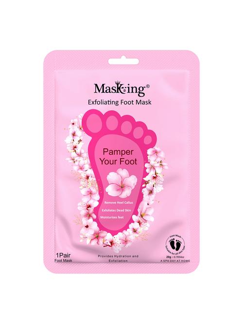 masking hydrating, moisturisation and exfoliating foot mask for smooth foot - 1 pair - 21645848 - Very Small Image - 1