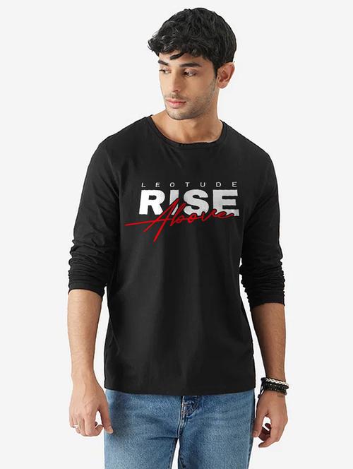 men chest print long sleeve t-shirt - 21648960 - Very Small Image - 1