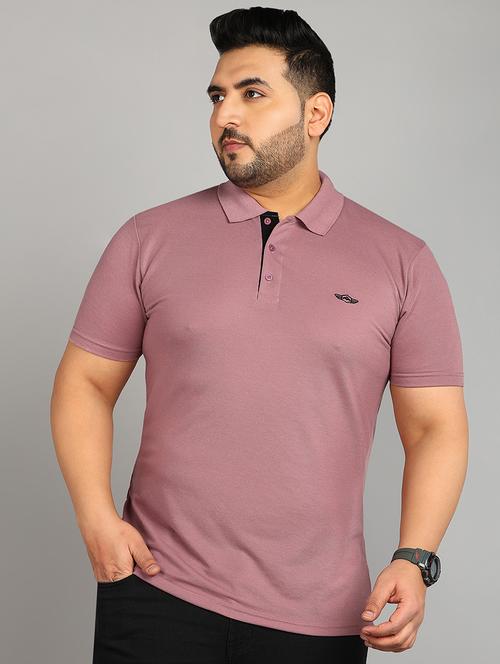 men solid plus size polo t-shirt - 21683298 - Very Small Image - 1