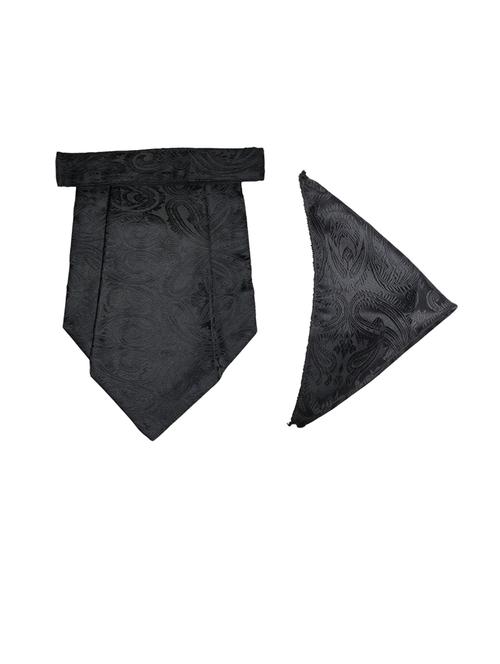 men elegant accessory set of cravat & pocket square combo - 21684895 - Very Small Image - 1
