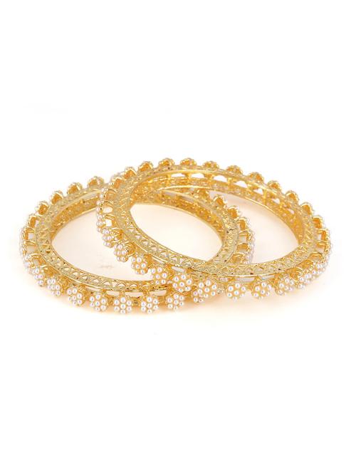 women pack of 2 gold plated bangle - 21713707 - Very Small Image - 1