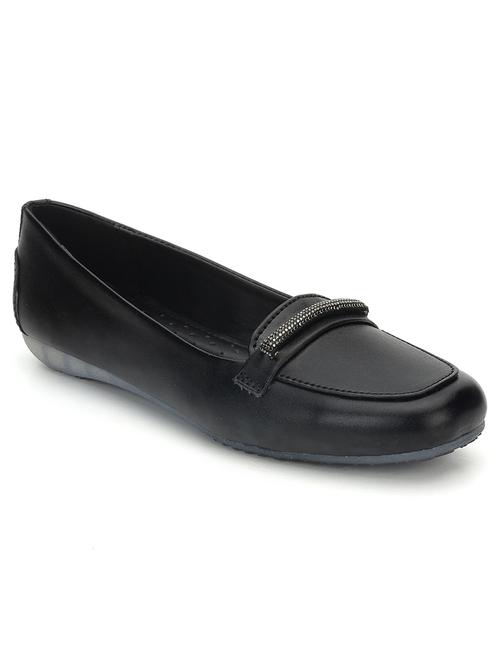 women black slip on loafers - 21721750 - Very Small Image - 1