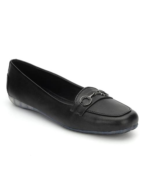 women black slip on loafers - 21721753 - Very Small Image - 1