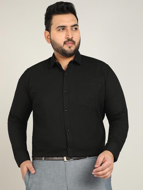 men solid long sleeve formal shirt - 21725446 - Very Small Image - 1