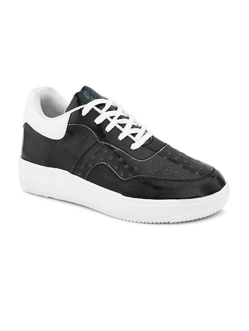 women black lace-up casual shoes - 21730834 - Very Small Image - 1