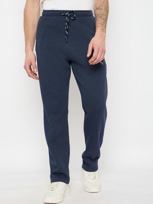 men solid mid rise track pant - 21743303 - Very Small Image - 1
