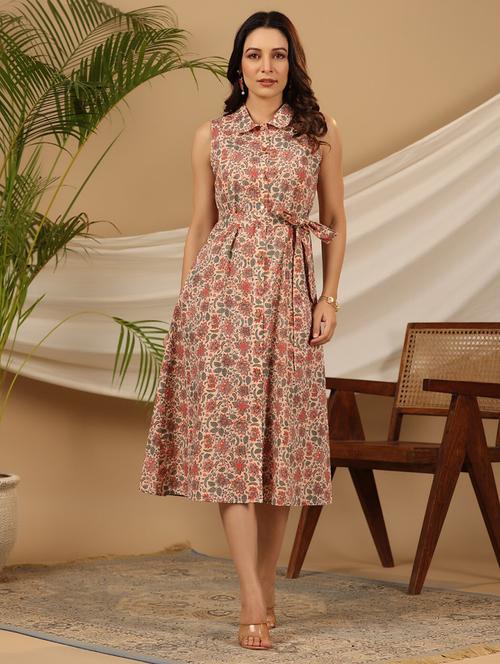 women printed a-line shirt dress - 21747754 - Very Small Image - 1
