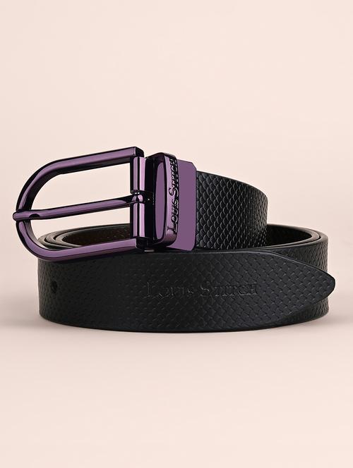 men pin buckle reversible leather belt - 21762179 - Very Small Image - 1