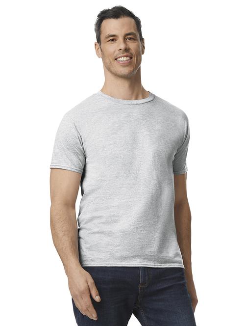 men solid short sleeves regulat t-shirt - 21768455 - Very Small Image - 1